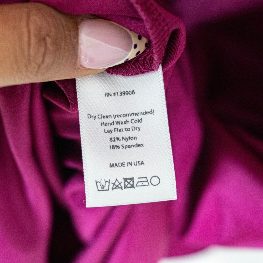 Ripley Rader SATEEN Stretch Wide Leg Pants Slate Magenta 3(M) - Picture 9 of 11